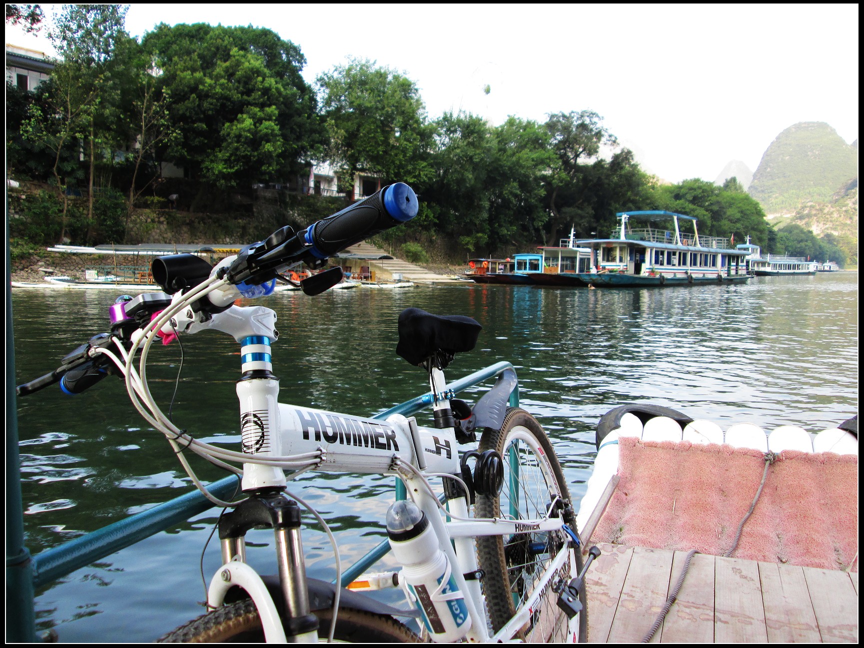 Biking in Picturesque Guilin