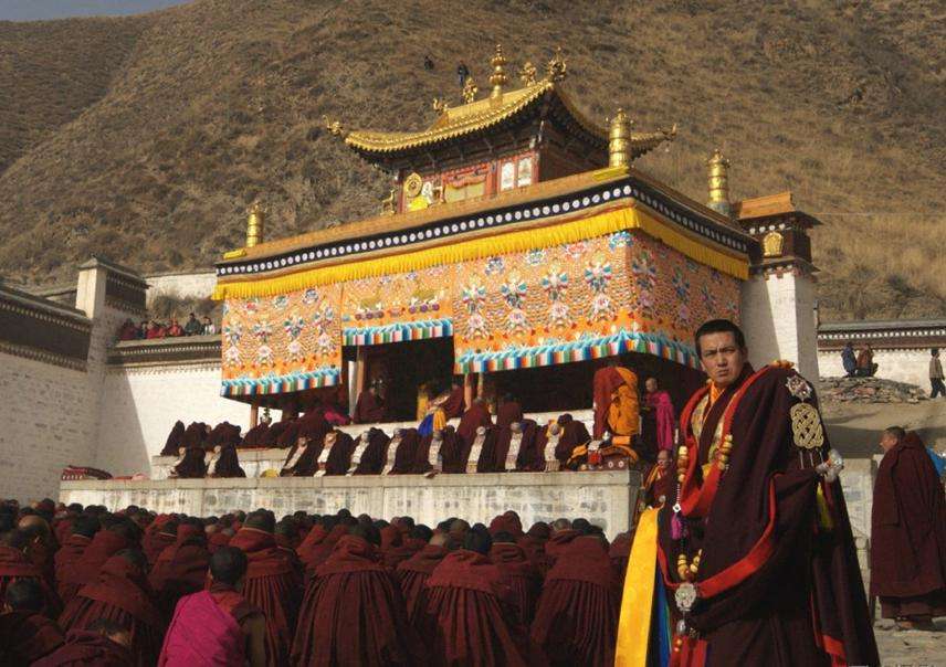 Monlam Festival in Labrang Monastery
